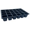 Bramley & Sage 24-Cell Cavity Tray Inserts Black (Pack of