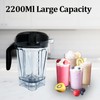 Blender Pitcher 64oz Low-Profile, Compatible with 750 5300 5200 5000