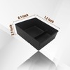 Muslogy Center Console Organizer Compatible with GMC Acadia 2017-2022 2023