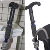 Generic Walking Stick Holder Foldable Cane Holder Crutches Flexible Hook