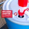 TERA PUMP TRDRUM40 (BPA-Free) Compact Manual Fuel Drum Pump Heavy