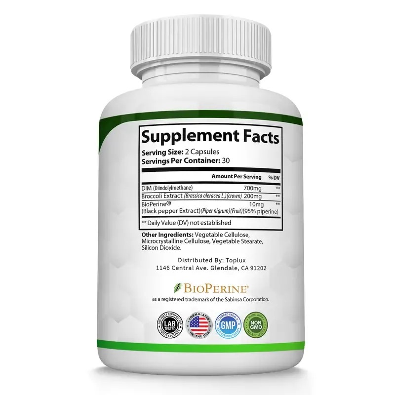 Toplux Dim Supplement 910mg Overall Health Support