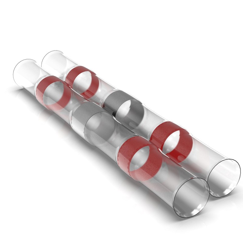 10 - 100 solder connector red Ø 3mm 0,5 -