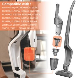 HASMX Vacuum Filter E2 Replacement for Electrolux Ergorapido EL2000 Stick Vacs & Rapido EL800 Hand Vacuums, Vacuum Cleaner Filter Replaces Part Numbers: E2, Style 2, EF144, EL65521, EL65521A (1-Pack)