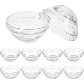 Recipientes de Transparentes Durabilidad 10 para Aceites Esenciales y Mascarillas Ideales para Salones de Belleza y Masajes en Casa