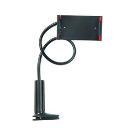 Tablet & Smartphone Dual Use, Tablet Stand, Smartphone Arm Stand, Smartphone Tablet Phone Holder for Beds, Tabletop, Fixed Stand, Flexible Arm, 360° Free Rotation, Spiral Type, Enhanced Stability,