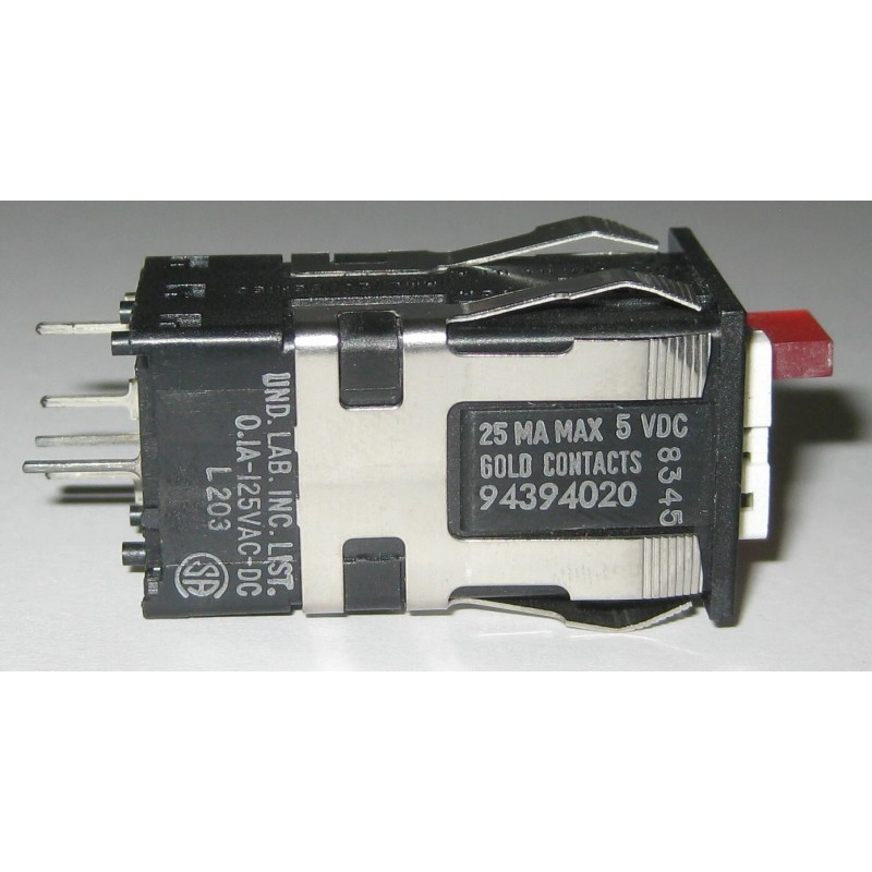 Honeywell AML 20 RED LED Momentary ON/OFF SPDT Micro Switch