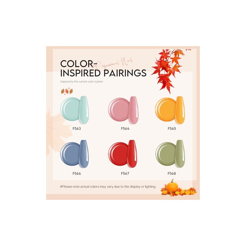 Morovan Set De Esmaltes De Uñas Kit De Esmaltes De