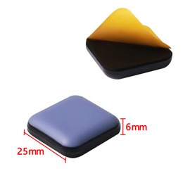 Furniture Sliders for Carpet and Hardwood Floors Adhesive Furniture Glides Sliders,Self-Stick PTFE (Teflon) Furniture Sliders Pads,Floor Protectors (16，square-25mm，1in)