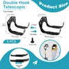 GZcaiyun Pack of 5 Garden Tool Holder Hooks, Telescopic Tool