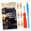 GLEAVI 43pcs Valves Stem Installer Tool Set Tyre Repair Kit