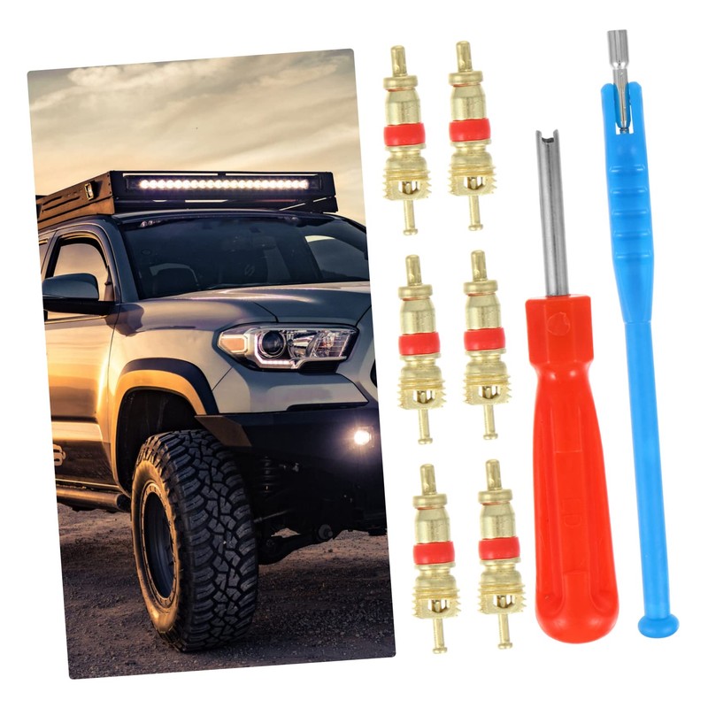 GLEAVI 43pcs Valves Stem Installer Tool Set Tyre Repair Kit