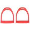 1 Pair Horse Stirrups Rubber Pad Slip Resistance Professional Engineering