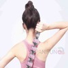 Funny 4-ball calf roller massage stick rolling stick self-massage Acupressure Roller 1-Diastick-Black