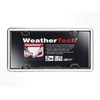 WeatherTech ClearCover License Plate Cover and Frame, White/Black