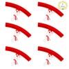 Haisheng Pack of 6 Wheel Rim Protectors Tyre Mounting Rim
