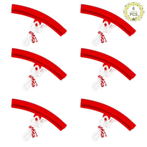 Haisheng Pack of 6 Wheel Rim Protectors Tyre Mounting Rim