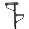 Retractable Collapsible Anti slip Double T handle Walking Stick with