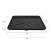 Heavy Durable Plastic Washing Machine Drain Pan Size 30X32 Including