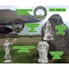 JFSM Celtic Claddagh Irish Ring Wall Plaque Home Decoration -
