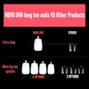 NOVO OVO 504 pcs Long Toe Nail Tips Press on,