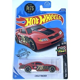 Hot Wheels- Circle Tracker- HW Race Day 6/10 [Red]- 101/250