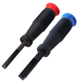 SYWAN Corner Chisel, 90° Square Mortise Chisel 8mm, 12mm Hinge Recess Woodworking Tool for Cutting, Door Installation, Wood Carving, Framing, 2Pcs