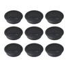 Pack of 9 cable grommets, cable passage for desks, office