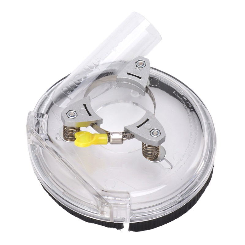Dust Shroud Kit Transparent ABS Dry Grinding Dust Cover for