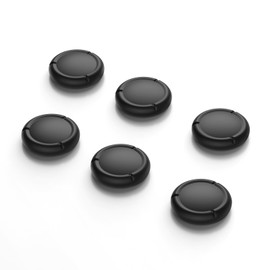 IINE 6 PCS Anti-Slip Switch Button Caps, Comfortable Joypad Grip Button Stick Cover, Switch Repair Kit Accessories
