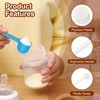 sourcing map Measuring Spoons, Plastic Coffee Scoops Teaspoon for Coffee