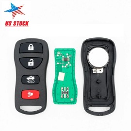 SUPALAND 2 Keyless Remote Car Key Fob For Nissan Sentra Versa Quest FCC ID KBRASTU15