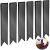 Fixirons 6 Pack Black Straight Clips for 6 & 8