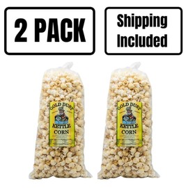 Gold Dust Kettle Corn | Kettle Corn | Sweet and Salty Kettle Corn Popcorn | Non GMO | Fresh Popped Popcorn | Kettle Popcorn | Made in Nebraska | 8 oz Bag | 2 Pack