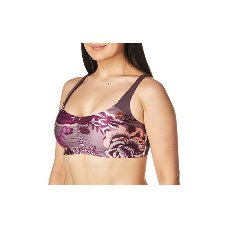 Maaji - Sujetador deportivo reversible para mujer, diseño de torcido,
