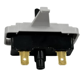 NaningLxh #WP3977456 Dryer Power Switch Push to Star Fits 3977456 Replacement Parts New for Whirlpool, Black