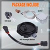 Slakerbe 2PCS Xenon HID Headlight Ballast with Igniter & D2S