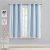 Your Zone Blackout Curtain Panel with Sheer Overlay, 1 Panel,