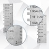 Gauge Measurement Tool, 4pcs American Standard Welding Thickness Measuring Wire