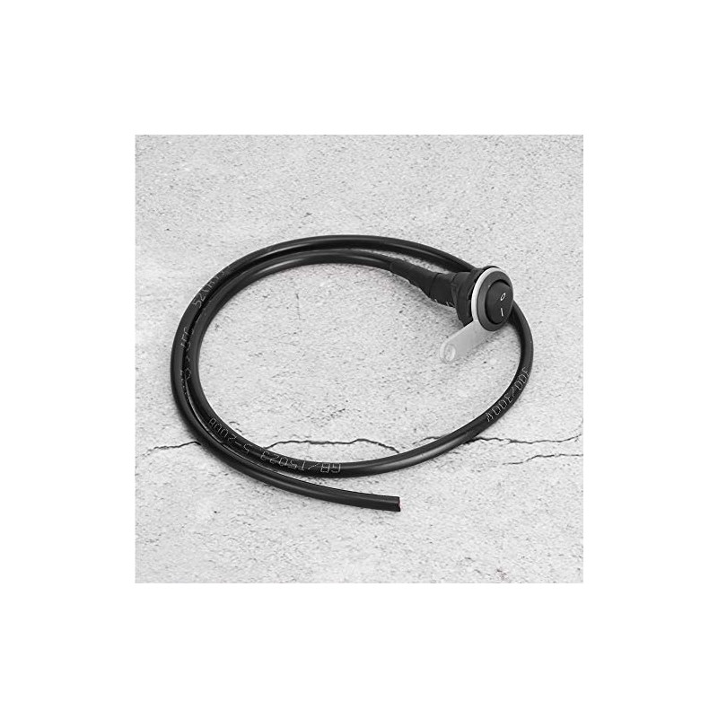 Motorcycle Waterproof Switch Motorcycle Headlight Switch Waterproof Single Steel Headlight