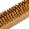 MAXMAN Brass Brush 3Pcs, Soft Brass 8 Rows 20 Bristles