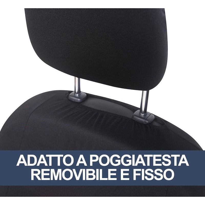 Auto Accessori Lupex Universal Seat Cover Set LS08 Colour Red