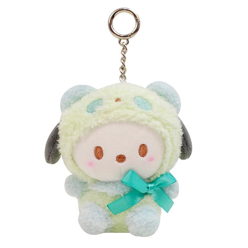 5Pcs Anime Figure Plush Toy Keychain Set Cute Stuffed Animal