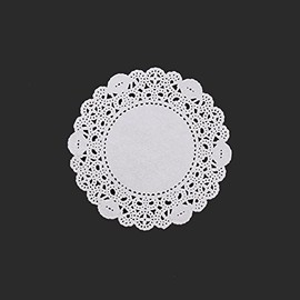 Royal 4 Inch Disposable Paper Lace Doilies, Case of 10,000
