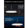 LED Camping Light USB Rechargeable Portable Round Disc Waterproof Hanging