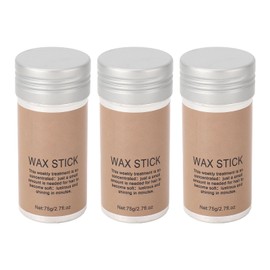 3PCS Hair Wax Stick Long Lasting Flyaway Frizz Hair Styling Stick Wig Finishing Cream 75g