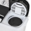 Segawe Portable Mini Compact Twin Tub 13LBS Total Washing Machine