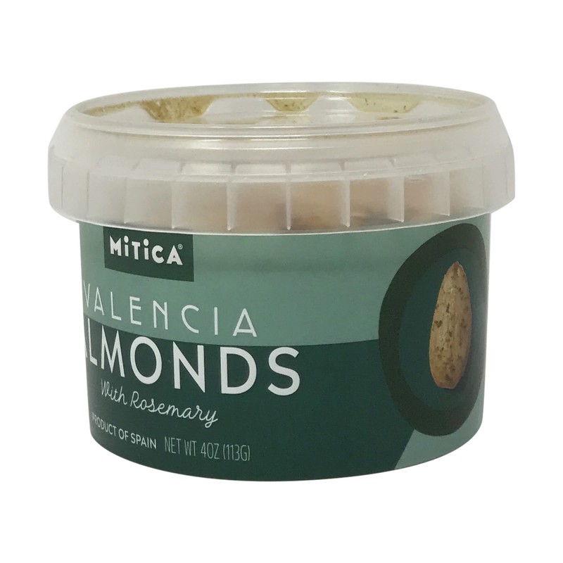 Mitica Valencia Almonds with Rosemary Prepacked, 4 OZ