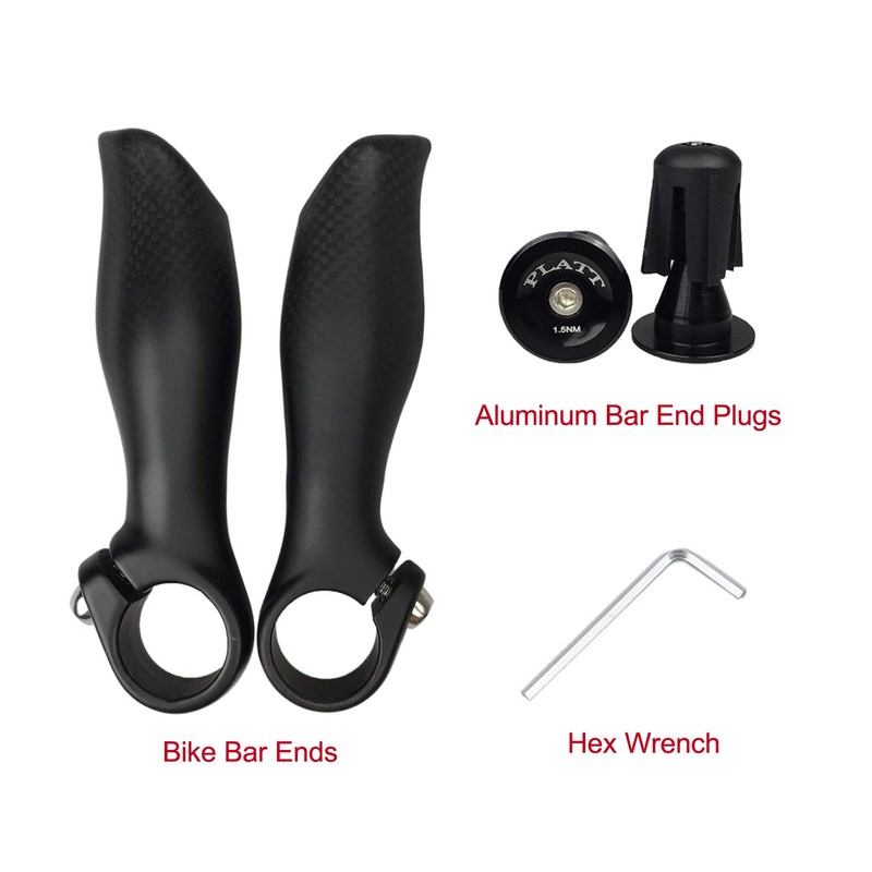 PLATT Bicycle Bar Ends Carbon Handlebar End MTB Bike Bicycle