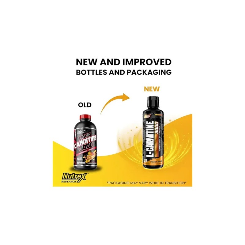Nutrex Research Carnitina Líquida Para Perdida Peso 465ml
